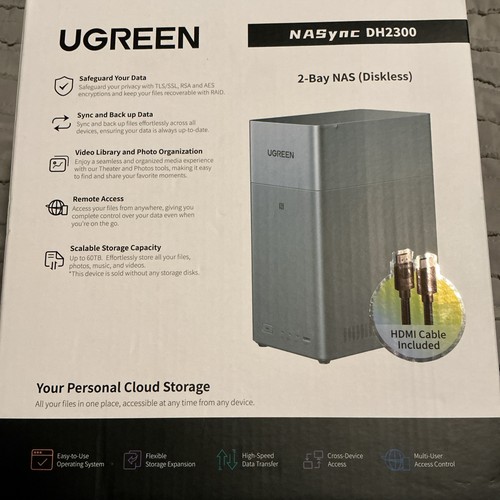 New dh2300 ugreen nasync - new,